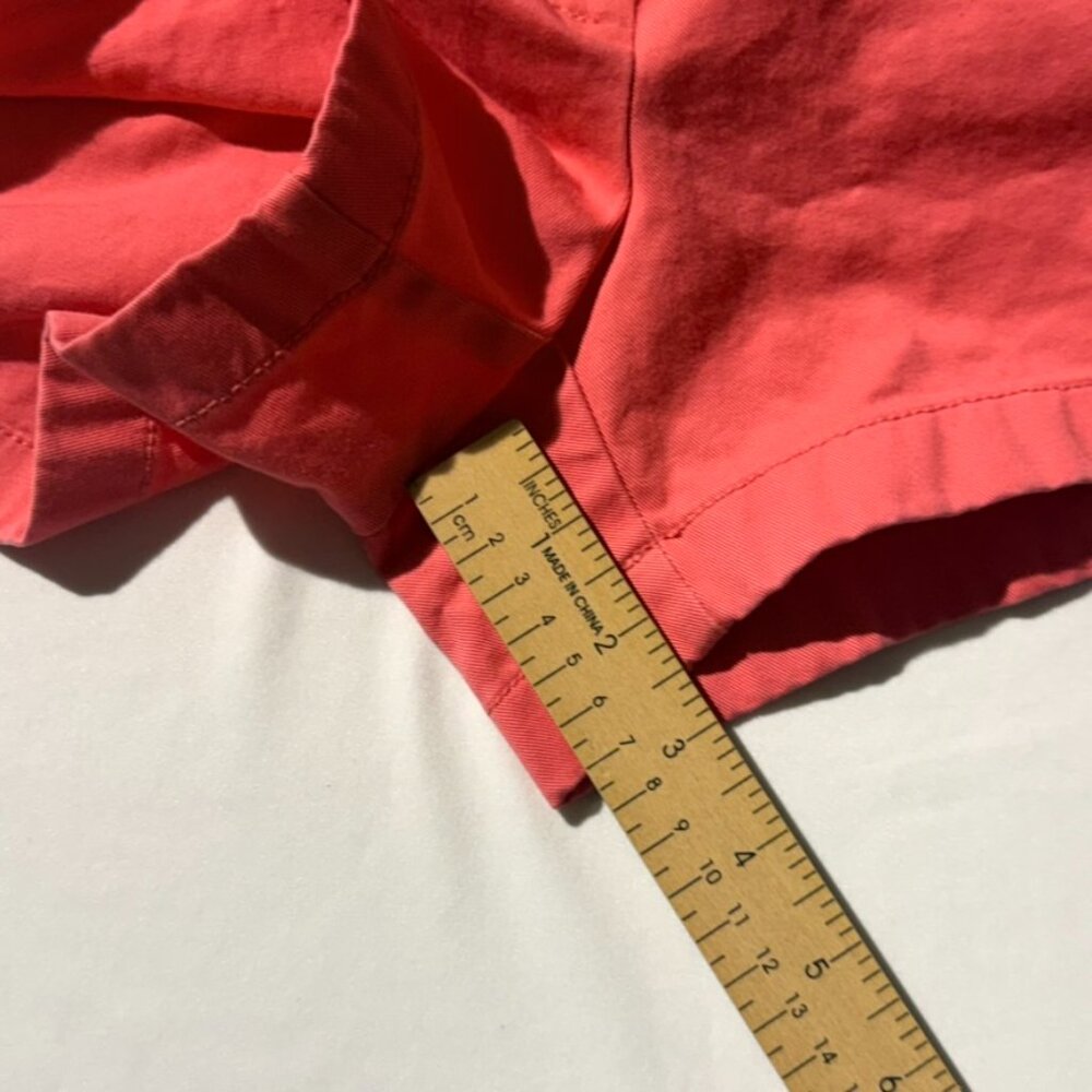 J.Crew Chino Shorts Women’s Size 2 Coral Pink Summer Casual Preppy - Picture 3 of 7